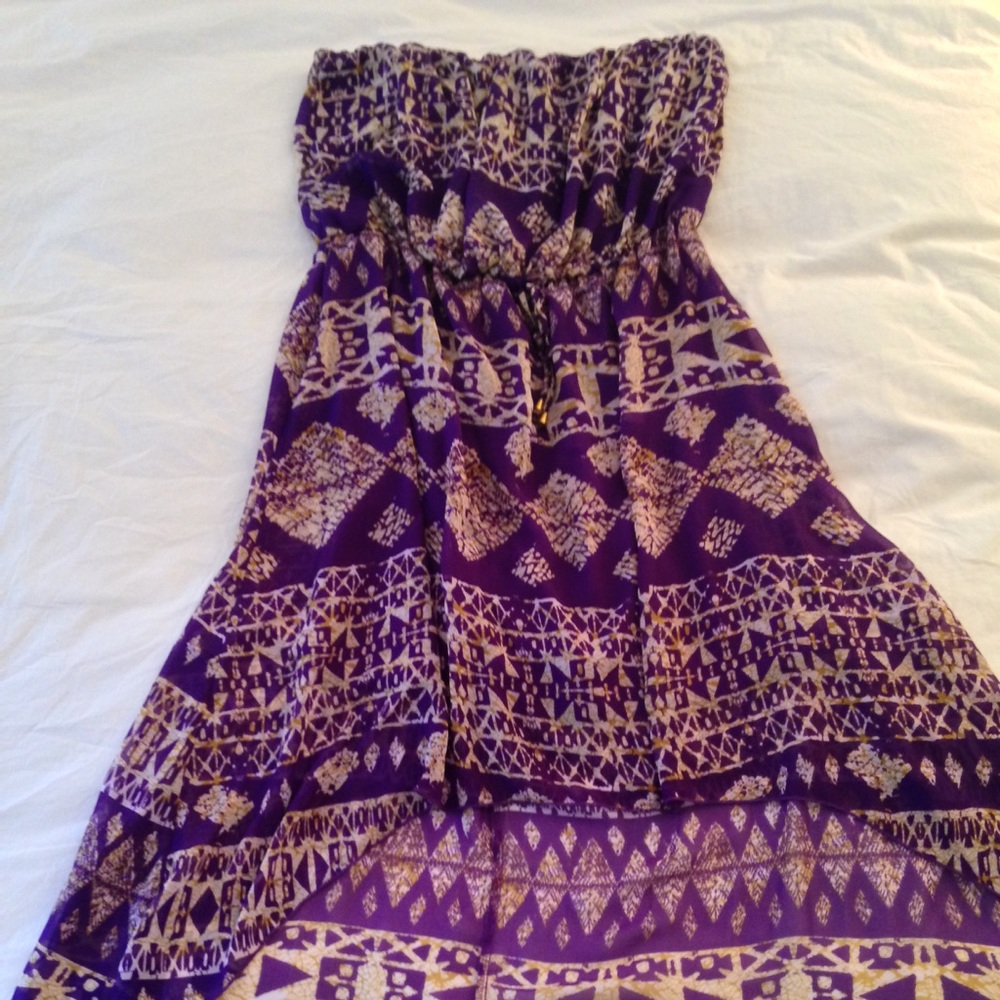 Strapless Maxi Dress